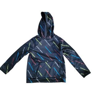 Under Armour Boy's Coldgear Black Hoodie Sweatshirt Size Youth Small